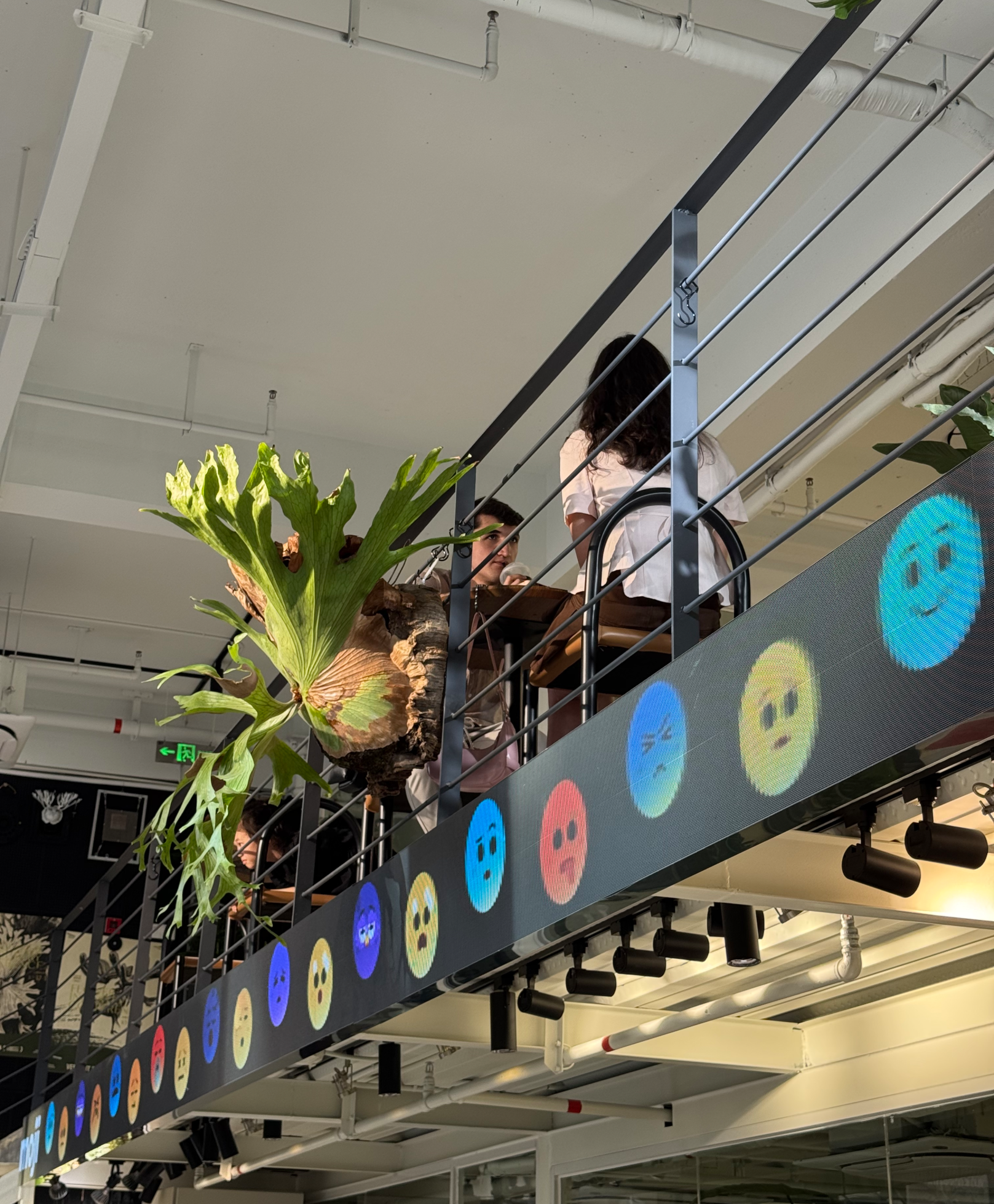 Plantiemoji in a plant shop