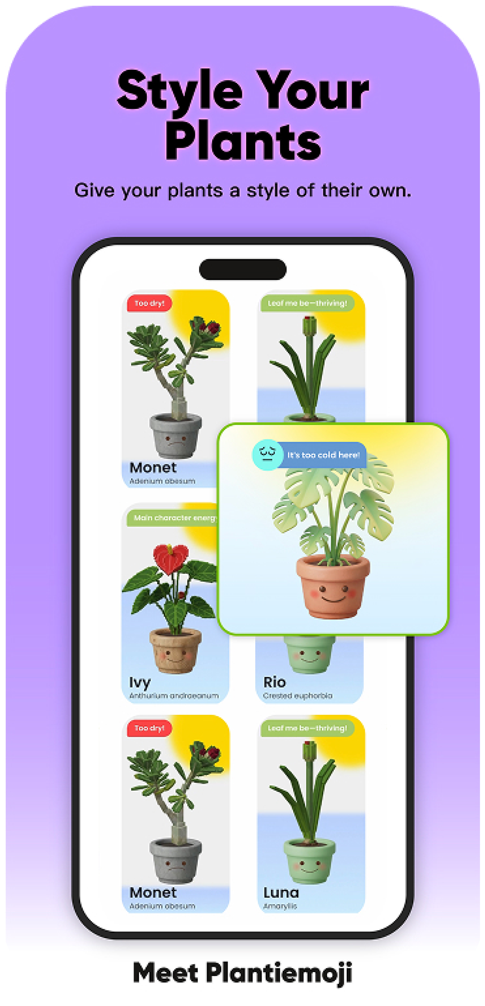 Garden overview in Plantalk AI