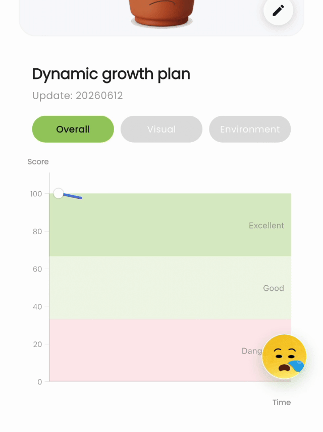 Personalized plant growth plan